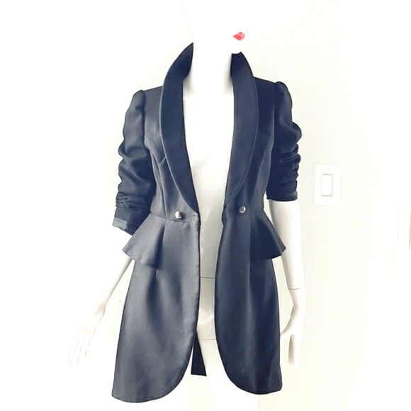 PEPLUM PEACOAT - Picture 3 of 4